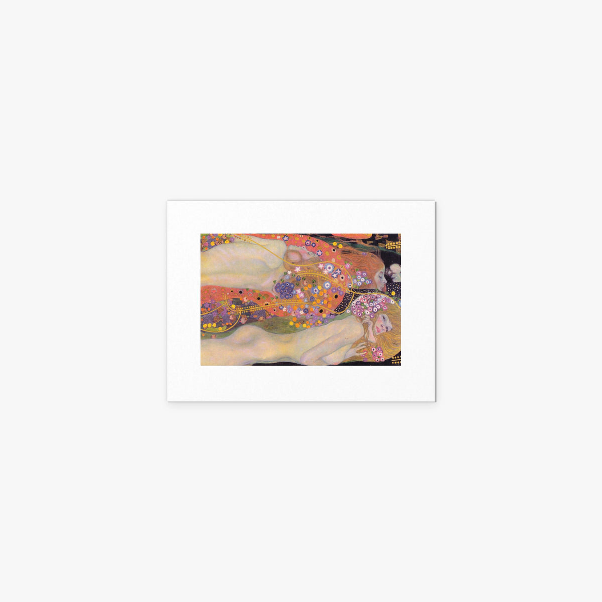 Bisce d'Acqua II - Gustav Klimt, opera di Gustav Klimt (Secessione Viennese), stampa artistica su carta, 40x30cm
