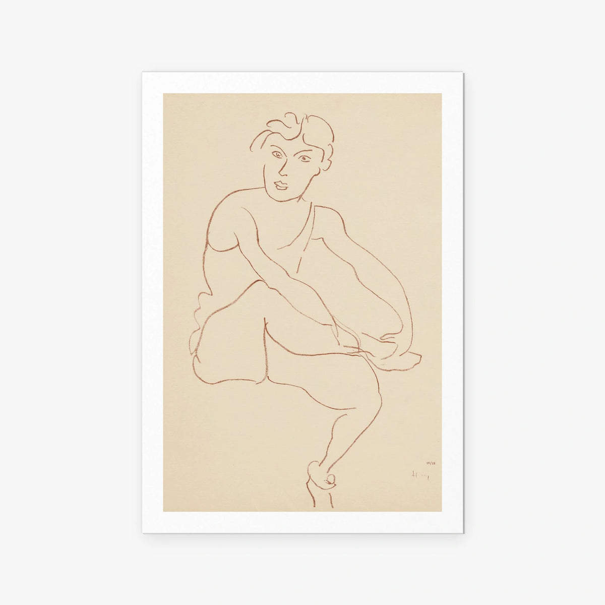 Danzatrici Acrobate, Tav. 1 - Henri Matisse, opera di Henri Matisse (Art Déco), stampa artistica su carta, 80x115cm
