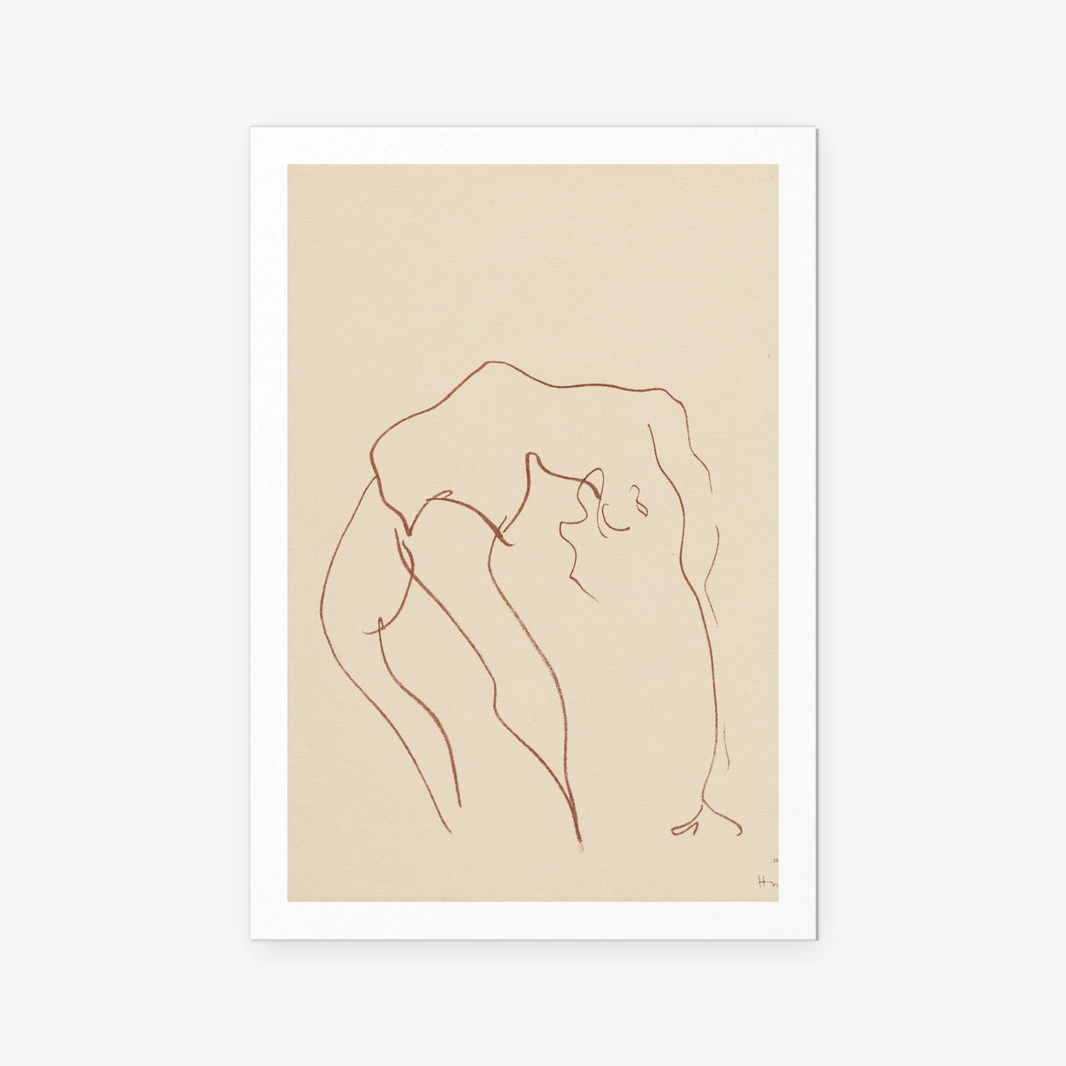 Danzatrici Acrobate, Tav. 10 - Henri Matisse, opera di Henri Matisse (Art Déco), stampa artistica su carta, 80x115cm