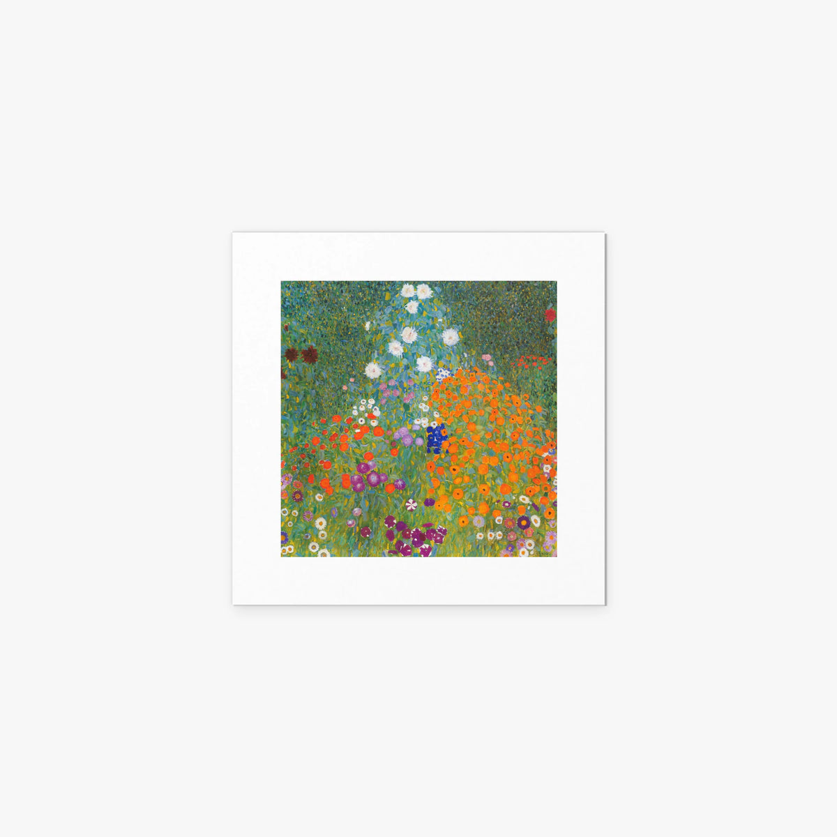 Giardino di Campagna - Gustav Klimt, opera di Gustav Klimt (Secessione Viennese), stampa artistica su carta, 40x40cm