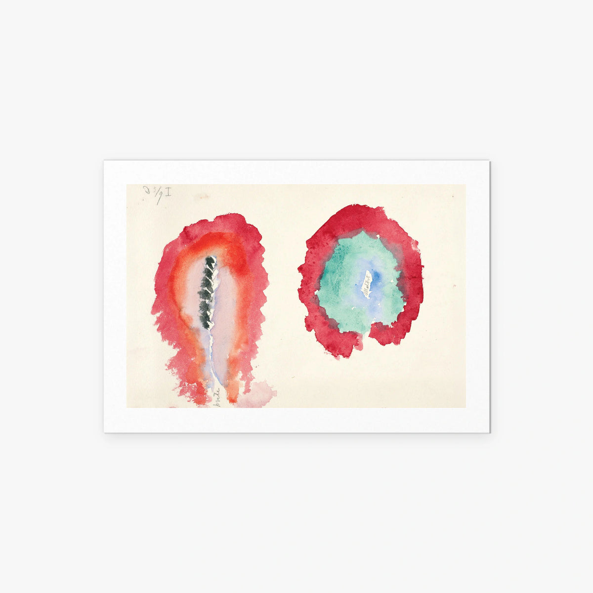 Grano e Assenzio - Hilma af Klint, opera di Hilma af Klint (Astrattismo), stampa artistica su carta, 85x60cm