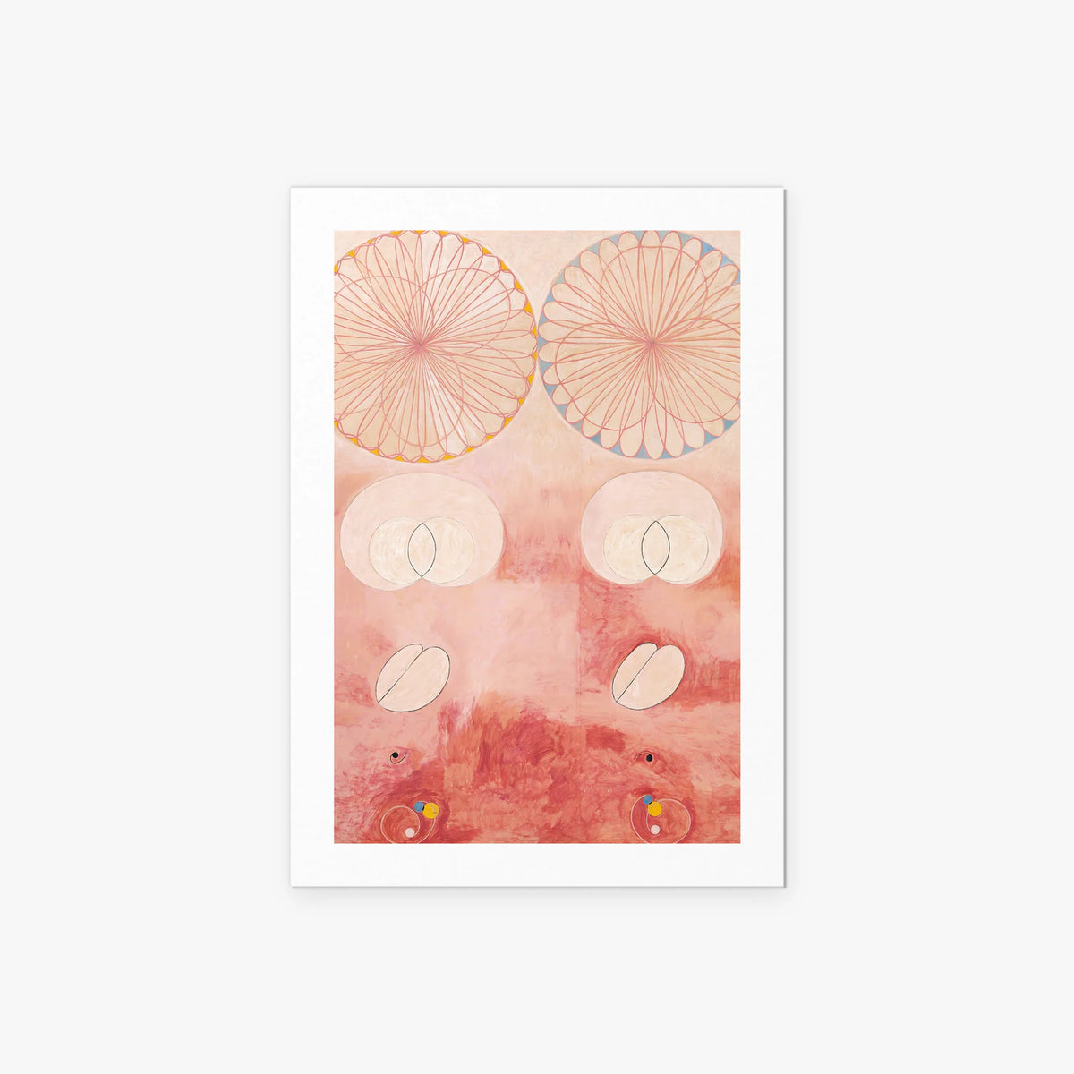 I Dieci Più Grandi, n. 9, Vecchiaia - Hilma af Klint, opera di Hilma af Klint (Astrattismo), stampa artistica su carta, 60x85cm