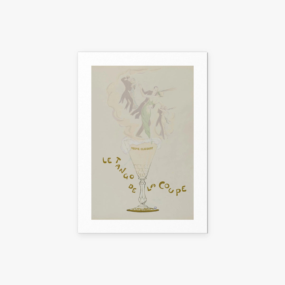 Il Tango della Coppa - Sem, opera di Sem (Georges Goursat) (Illustrazione), stampa artistica su carta, 50x70cm