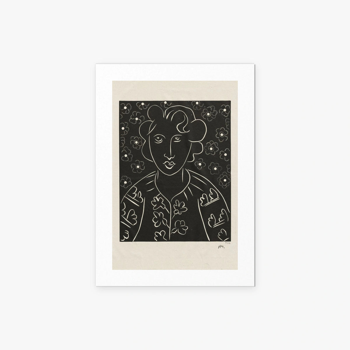 Isaia - Henri Matisse, opera di Henri Matisse (Art Déco), stampa artistica su carta, 50x70cm