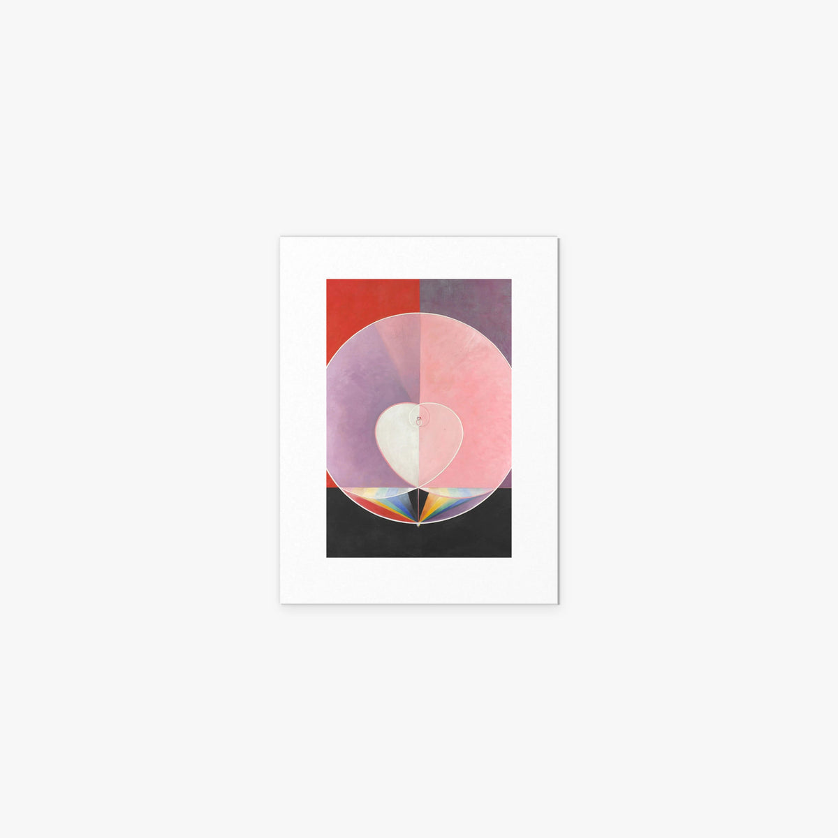 La Colomba, n. 2 - Hilma af Klint, opera di Hilma af Klint (Astrattismo), stampa artistica su carta, 30x40cm