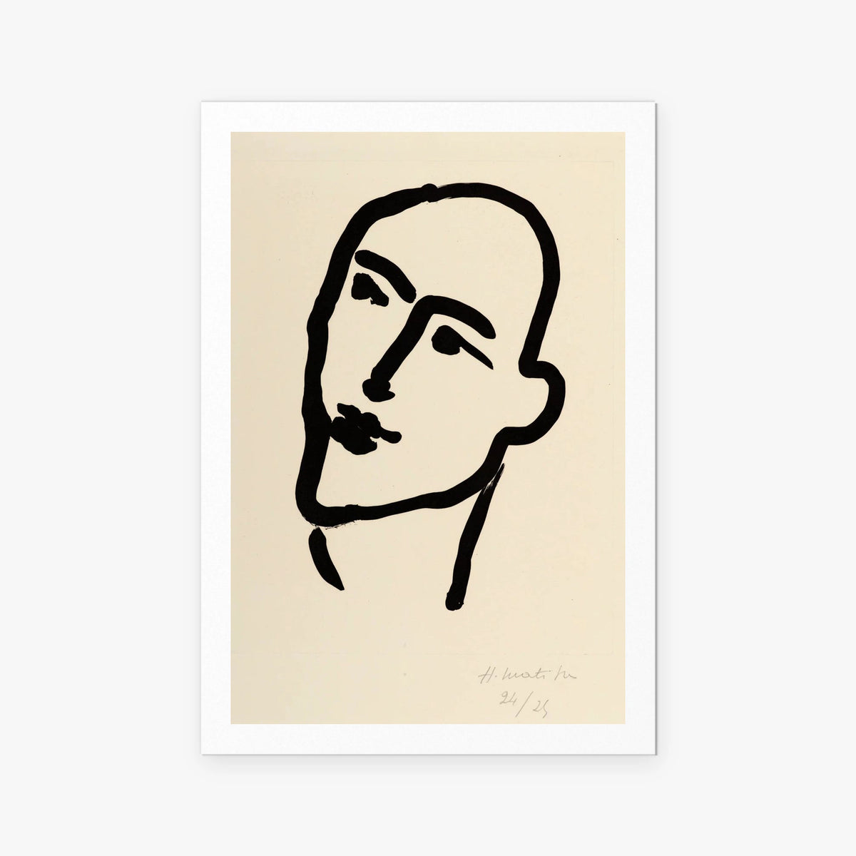 Nadia. Maschera - Henri Matisse, opera di Henri Matisse (Art Déco), stampa artistica su carta, 80x115cm
