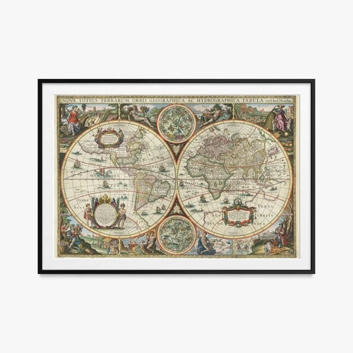 Nova Totius Terrarum Orbis Tabula - Melchior Tavernier II