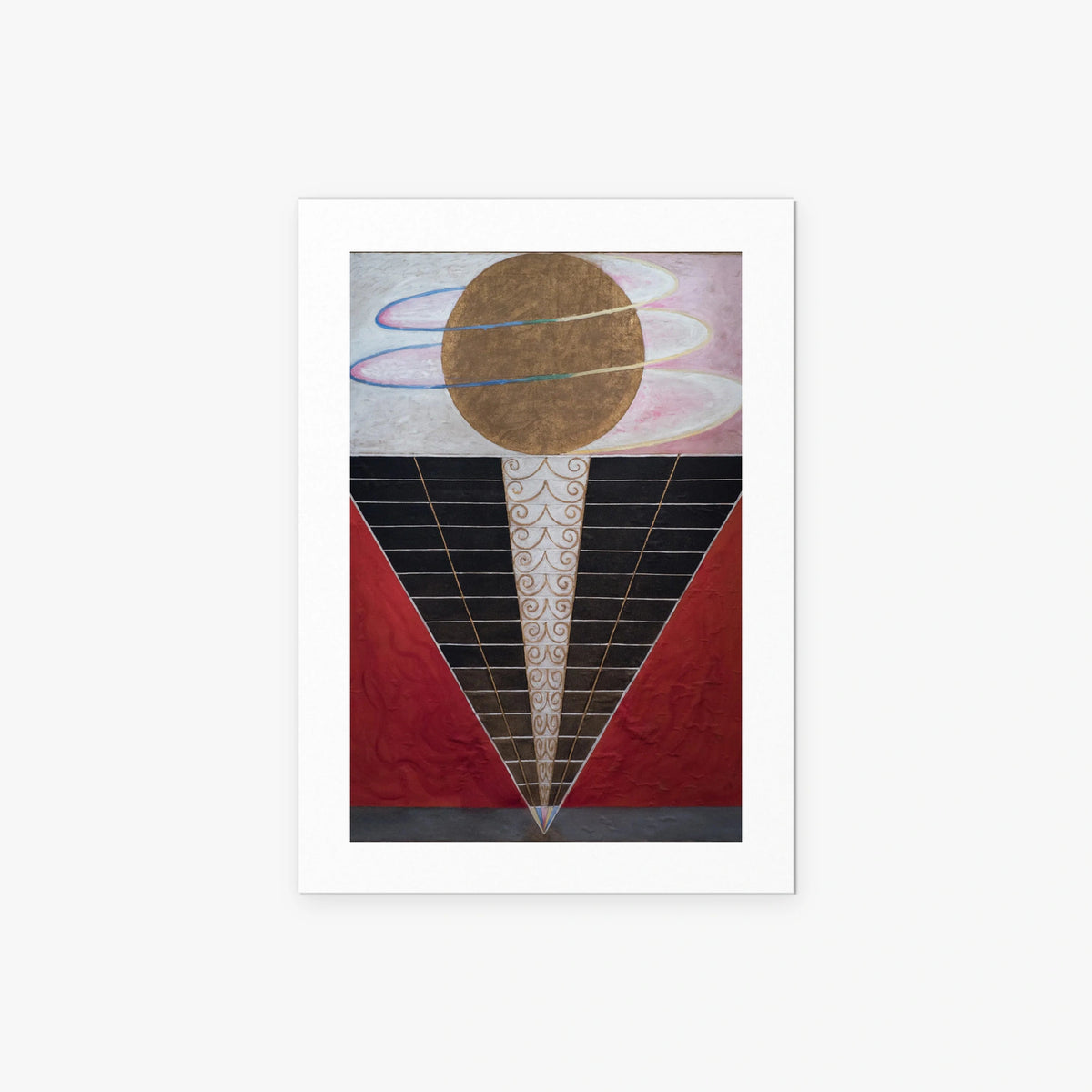 Pala d'Altare n. 2, Gruppo X - Hilma af Klint, opera di Hilma af Klint (Astrattismo), stampa artistica su carta, 50x70cm