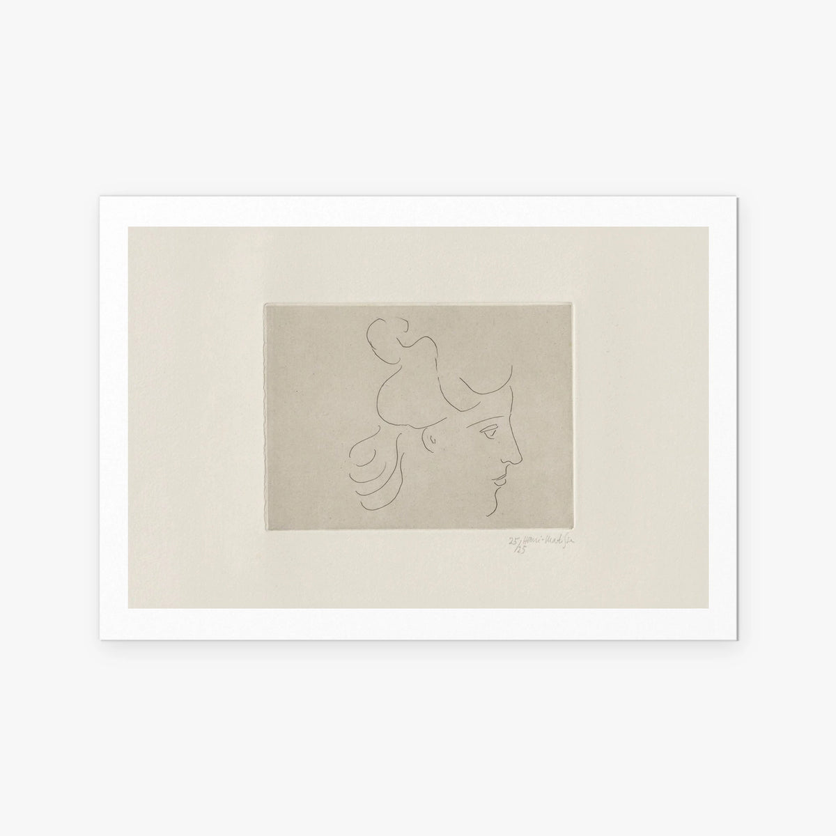 Fanciulla alla Greca - Henri Matisse, opera di Henri Matisse (Art Déco), stampa artistica su carta, 115x80cm