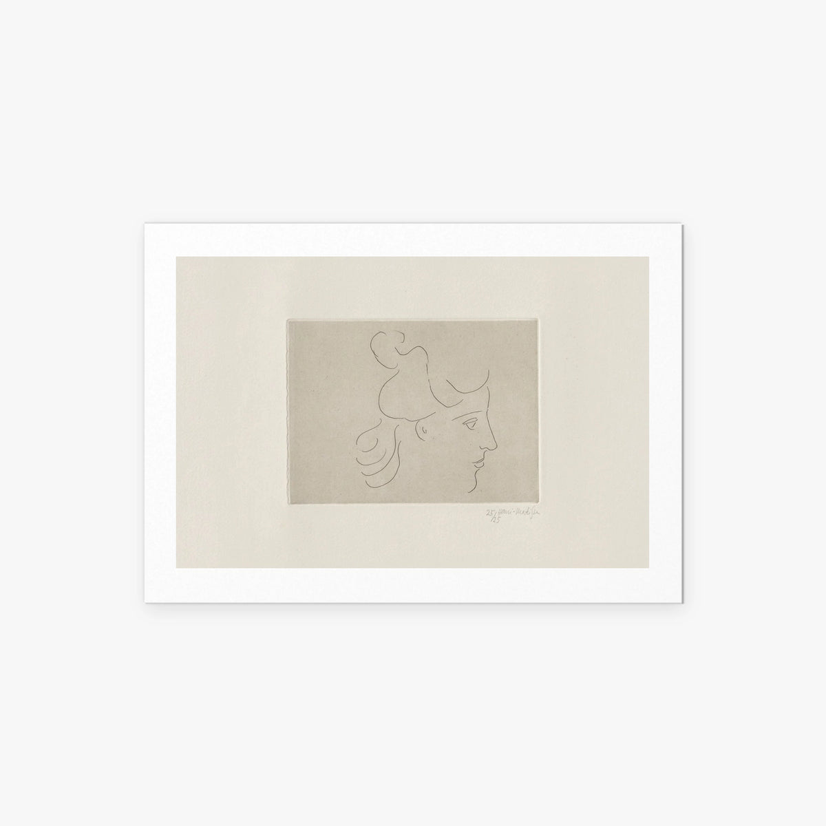 Fanciulla alla Greca - Henri Matisse, opera di Henri Matisse (Art Déco), stampa artistica su carta, 85x60cm