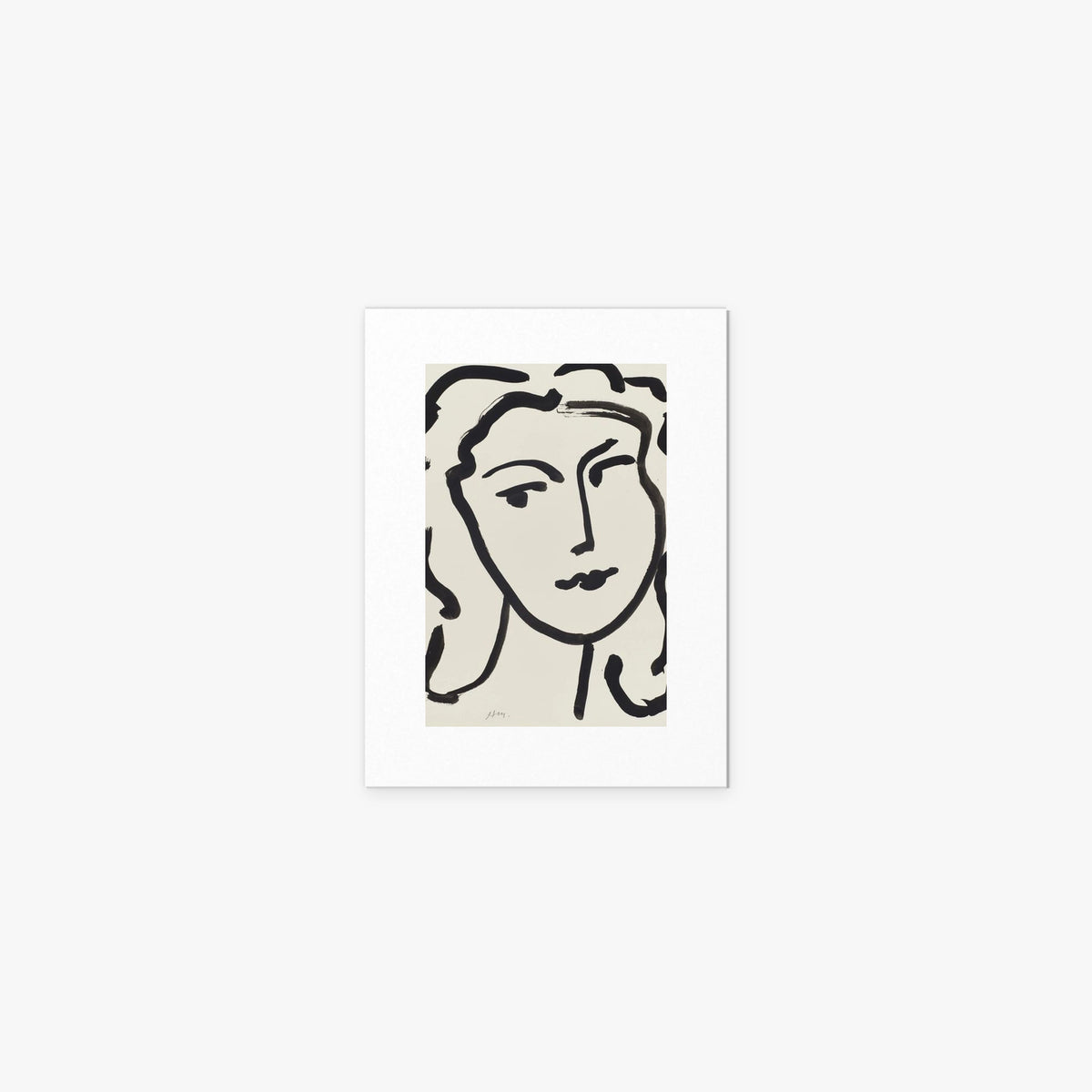 Volto di Donna - Henri Matisse, opera di Henri Matisse (Art Déco), stampa artistica su carta, 30x40cm