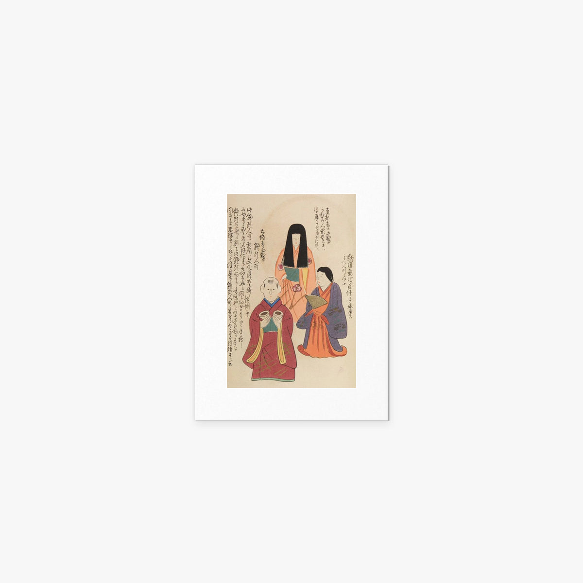 Amici d'Infanzia, Tav. 85 - Shimizu Seifū, opera di Shimizu Seifū (Ukiyo-e), stampa artistica su carta, 30x40cm
