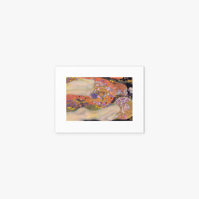 Bisce d'Acqua II - Gustav Klimt, opera di Gustav Klimt (Secessione Viennese), stampa artistica su carta, 40x30cm