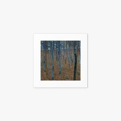 Bosco di Faggi I - Gustav Klimt, opera di Gustav Klimt (Secessione Viennese), stampa artistica su carta, 40x40cm