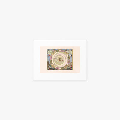 Carta Celeste di Arato - Andreas Cellarius, opera di Andreas Cellarius (Cartografia), stampa artistica su carta, 40x30cm