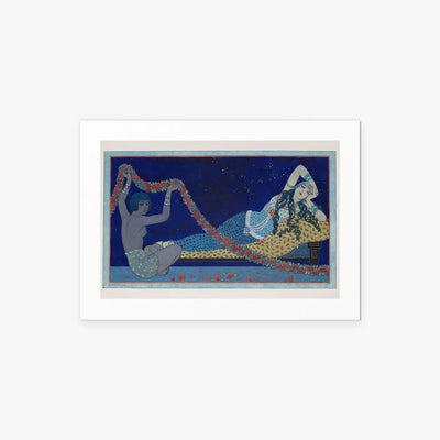 Cleopatra - George Barbier, opera di George Barbier (Art Déco), stampa artistica su carta, 70x50cm