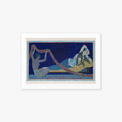 Cleopatra - George Barbier, opera di George Barbier (Art Déco), stampa artistica su carta, 85x60cm