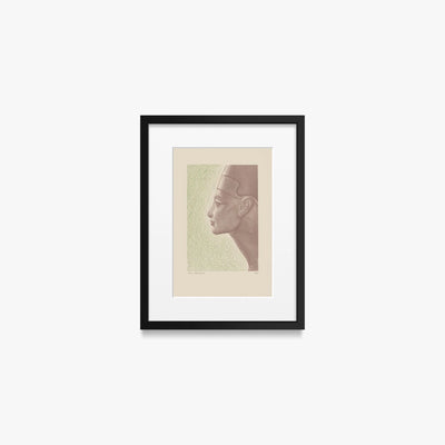 Copertina di 'Cleopatra' - Stanisław Ostoja-Chrostowski, opera di Stanisław Ostoja-Chrostowski (Art Déco), stampa con passepartout e cornice nera, 30x40cm