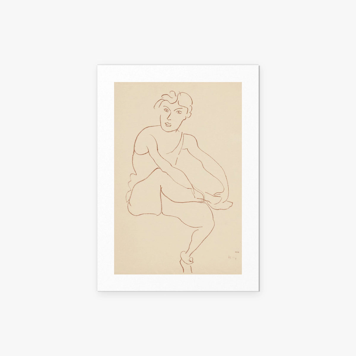 Danzatrici Acrobate, Tav. 1 - Henri Matisse, opera di Henri Matisse (Art Déco), stampa artistica su carta, 50x70cm