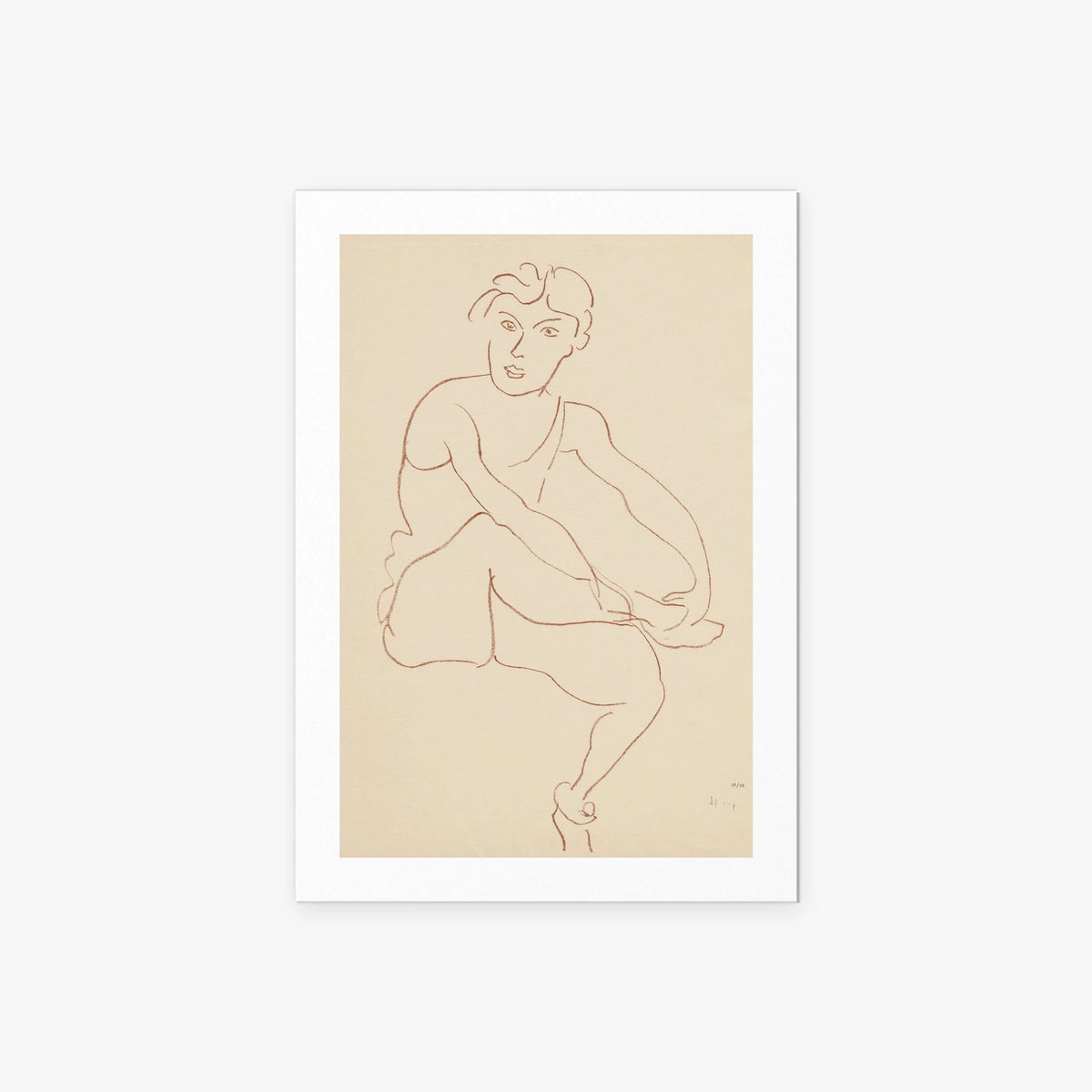 Danzatrici Acrobate, Tav. 1 - Henri Matisse, opera di Henri Matisse (Art Déco), stampa artistica su carta, 60x85cm