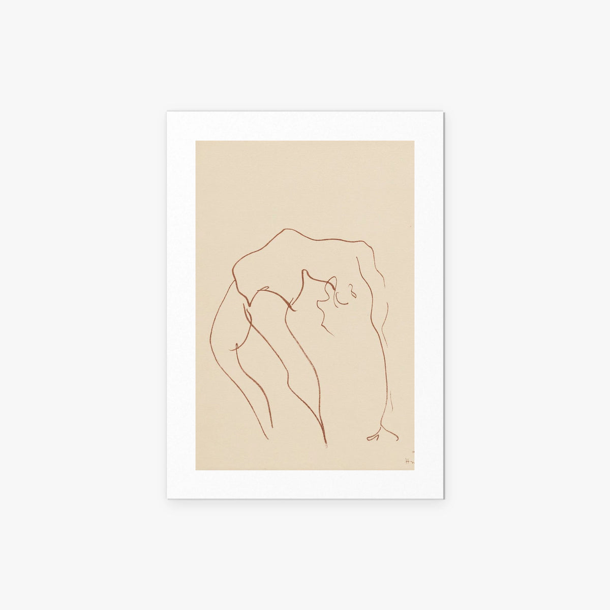 Danzatrici Acrobate, Tav. 10 - Henri Matisse, opera di Henri Matisse (Art Déco), stampa artistica su carta, 50x70cm