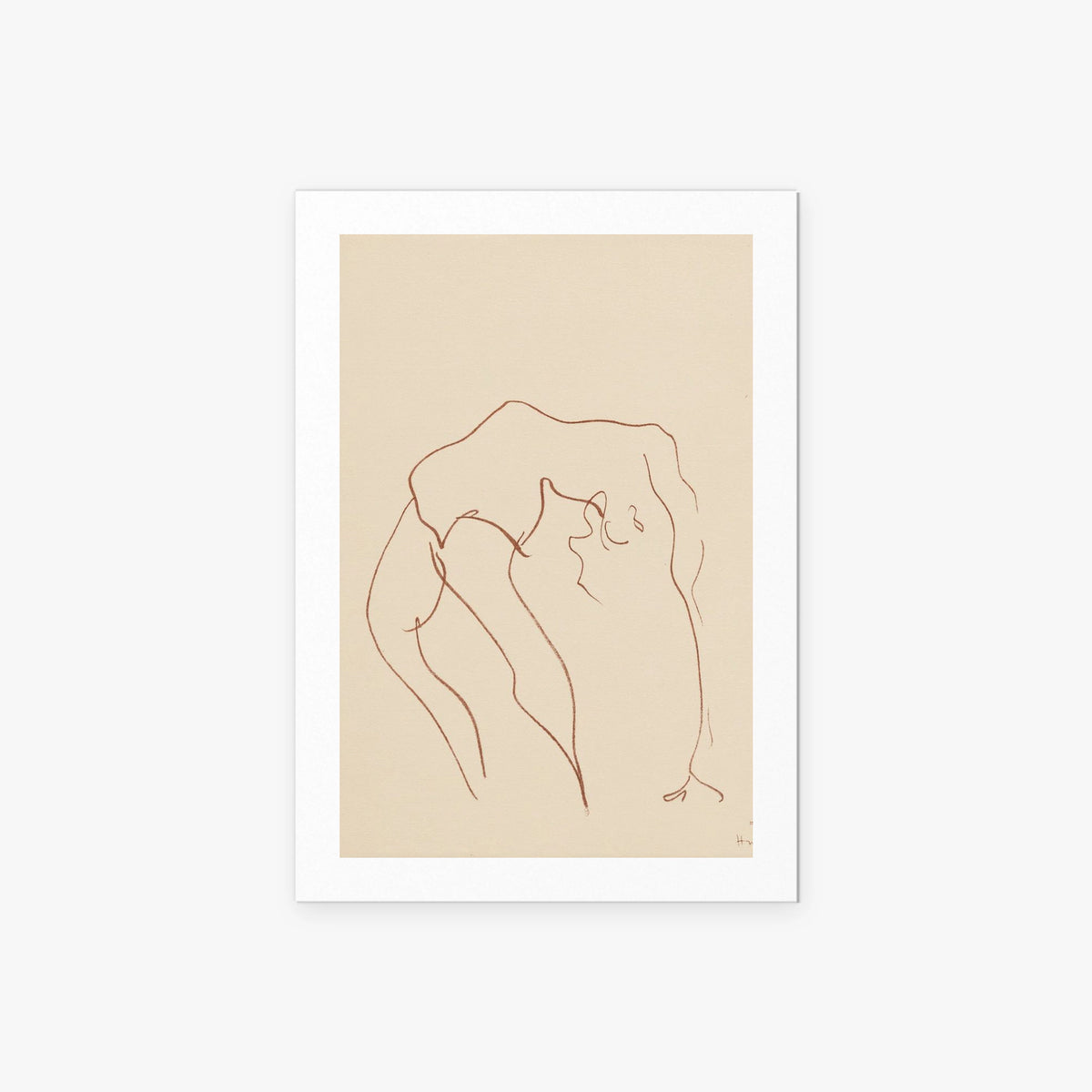 Danzatrici Acrobate, Tav. 10 - Henri Matisse, opera di Henri Matisse (Art Déco), stampa artistica su carta, 60x85cm