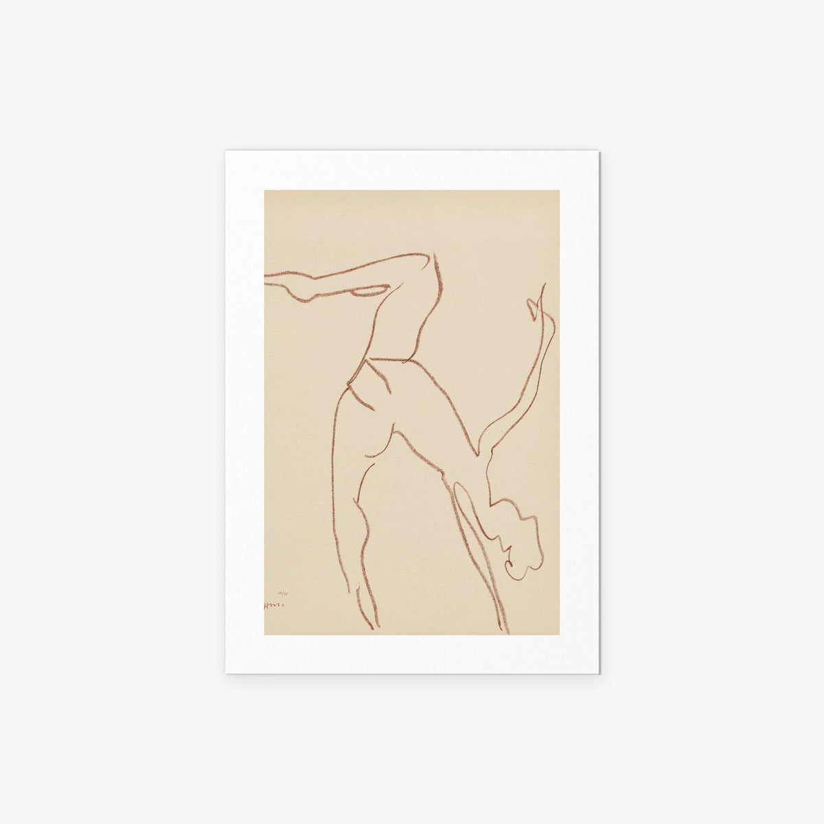 Danzatrici Acrobate, Tav. 7 - Henri Matisse, opera di Henri Matisse (Art Déco), stampa artistica su carta, 50x70cm