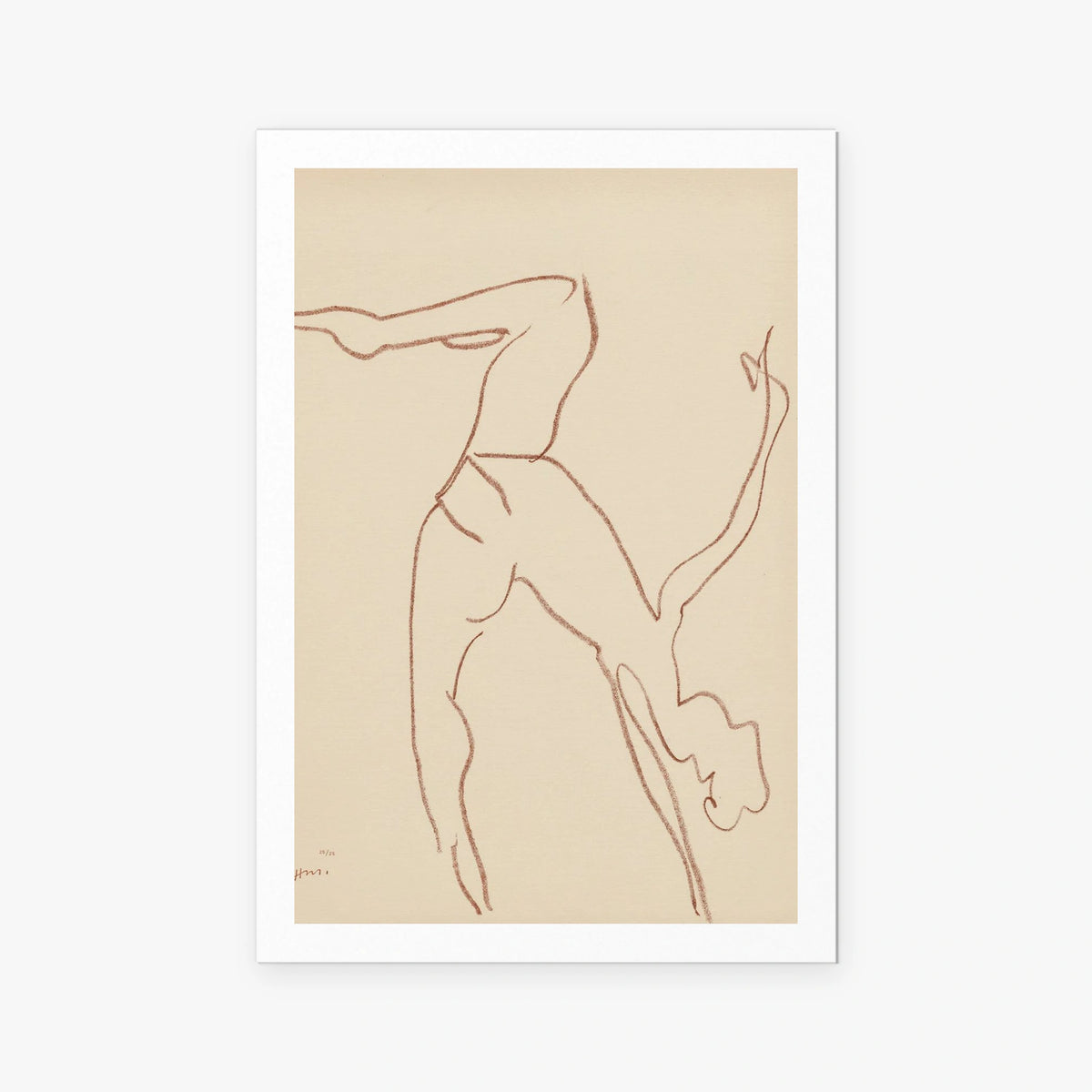 Danzatrici Acrobate, Tav. 7 - Henri Matisse, opera di Henri Matisse (Art Déco), stampa artistica su carta, 80x115cm
