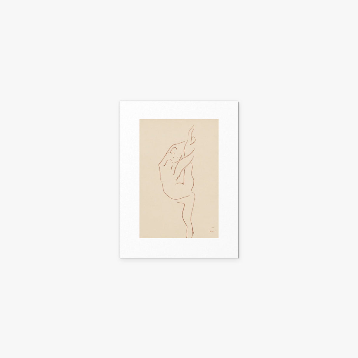 Danzatrici Acrobate, Tav. 9 - Henri Matisse, opera di Henri Matisse (Art Déco), stampa artistica su carta, 30x40cm