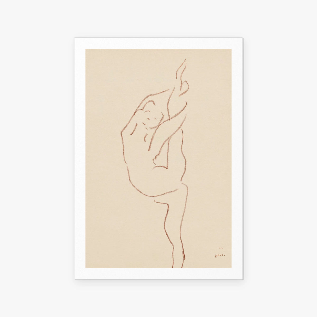 Danzatrici Acrobate, Tav. 9 - Henri Matisse, opera di Henri Matisse (Art Déco), stampa artistica su carta, 80x115cm