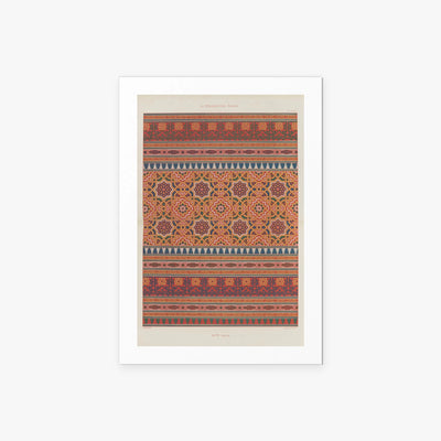 Decorazione Araba, Tav. 6 - Marpon et Flammarion, opera di Marpon et Flammarion (Illustrazione), stampa artistica su carta, 60x85cm