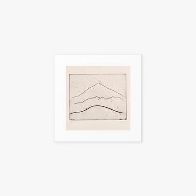 Etna - Walter Ophey, opera di Walter Ophey (Espressionismo), stampa artistica su carta, 40x40cm