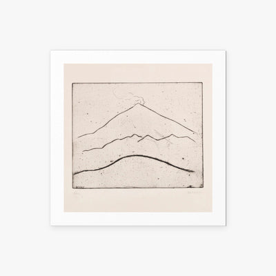 Etna - Walter Ophey, opera di Walter Ophey (Espressionismo), stampa artistica su carta, 50x50cm
