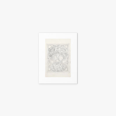 Ex Libris per il Figlio - Carel Adolph Lion Cachet, opera di Carel Adolph Lion Cachet (Art Nouveau), stampa artistica su carta, 30x40cm