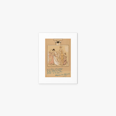 Flacone di Profumo, Coco Chanel - Sem, opera di Sem (Georges Goursat) (Illustrazione), stampa artistica su carta, 30x40cm