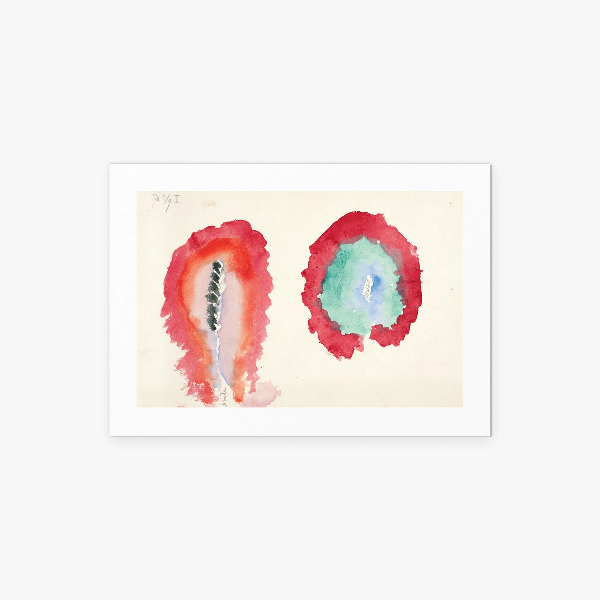 Grano e Assenzio - Hilma af Klint, opera di Hilma af Klint (Astrattismo), stampa artistica su carta, 70x50cm