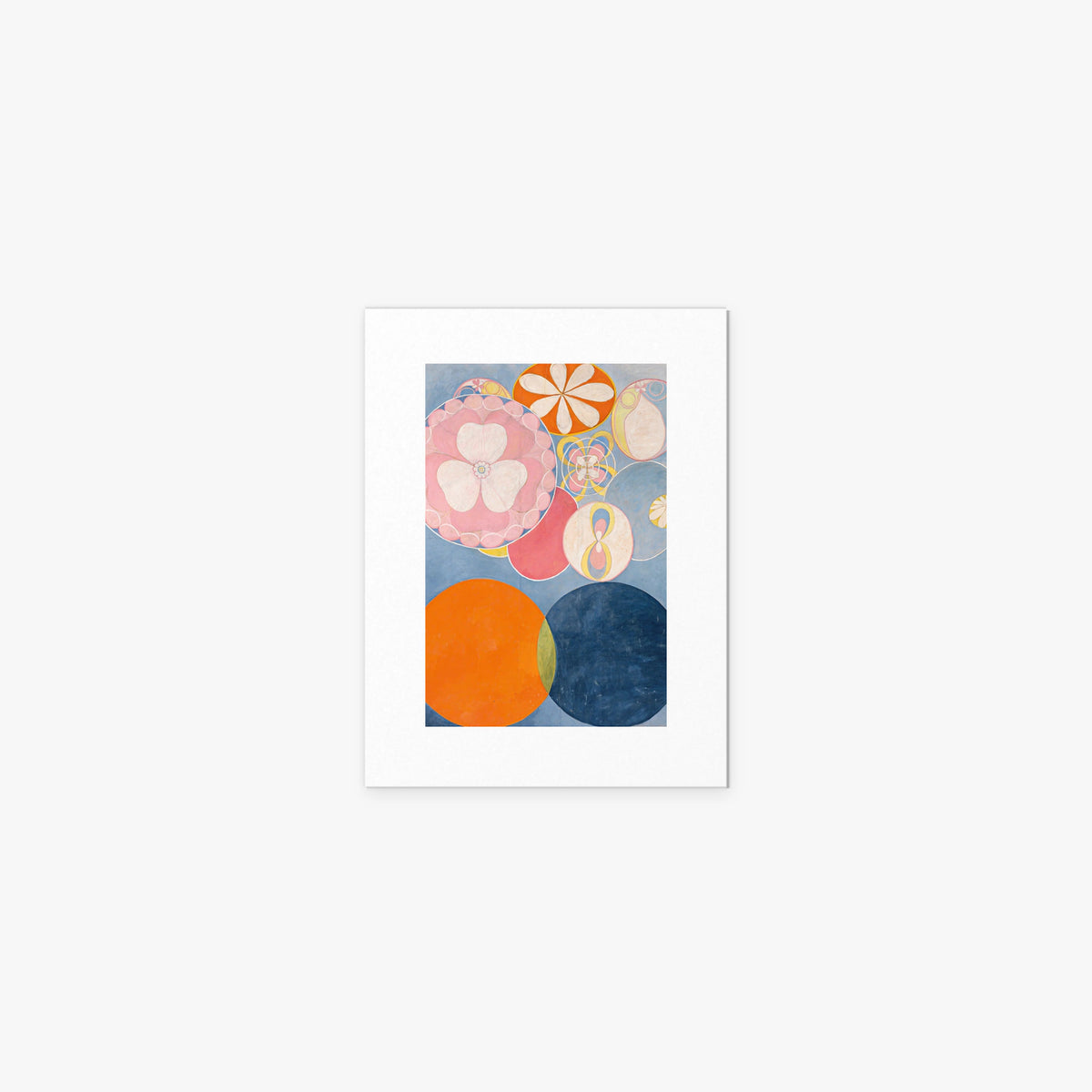 I Dieci Più Grandi, n. 2, Infanzia - Hilma af Klint, opera di Hilma af Klint (Astrattismo), stampa artistica su carta, 30x40cm