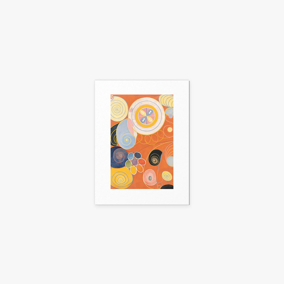 I Dieci Più Grandi, n. 3, Giovinezza - Hilma af Klint, opera di Hilma af Klint (Astrattismo), stampa artistica su carta, 30x40cm
