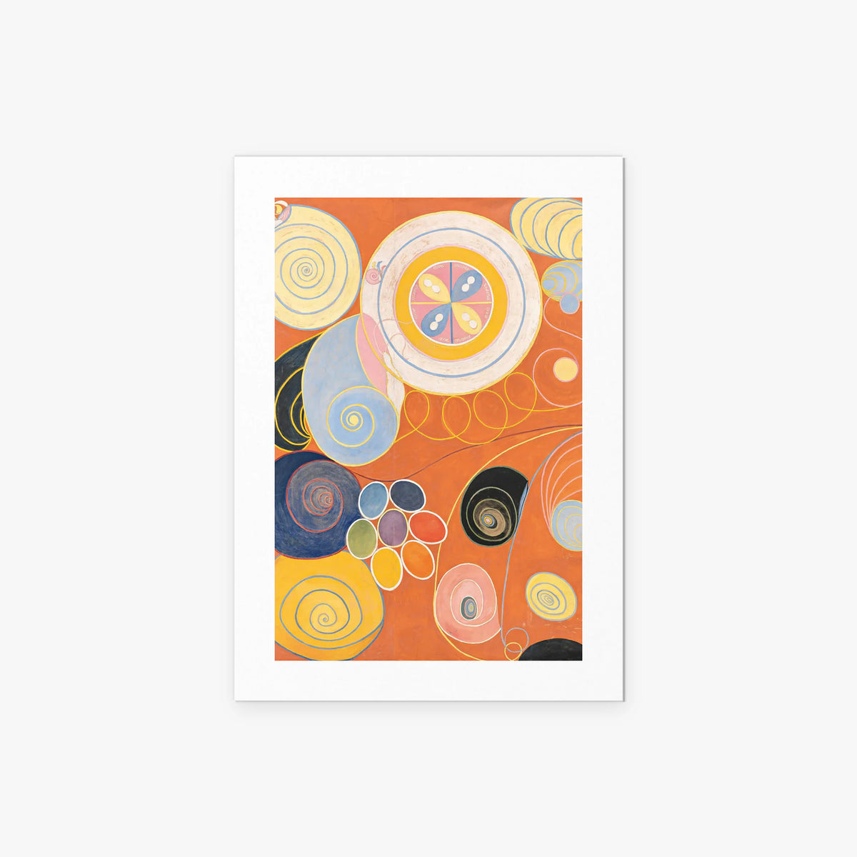 I Dieci Più Grandi, n. 3, Giovinezza - Hilma af Klint, opera di Hilma af Klint (Astrattismo), stampa artistica su carta, 50x70cm