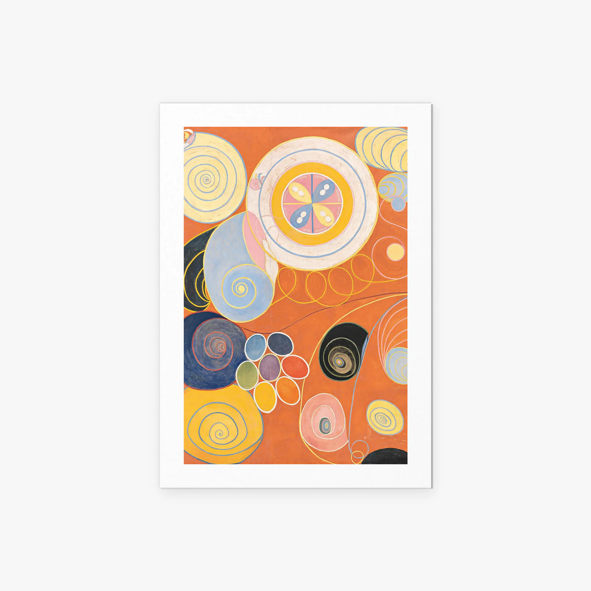 I Dieci Più Grandi, n. 3, Giovinezza - Hilma af Klint, opera di Hilma af Klint (Astrattismo), stampa artistica su carta, 60x85cm