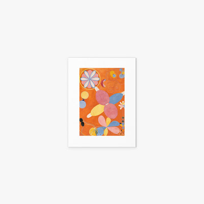 I Dieci Più Grandi, n. 4, Giovinezza - Hilma af Klint, opera di Hilma af Klint (Astrattismo), stampa artistica su carta, 30x40cm