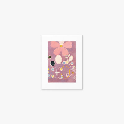 I Dieci Più Grandi, n. 5, Età Adulta - Hilma af Klint, opera di Hilma af Klint (Astrattismo), stampa artistica su carta, 30x40cm