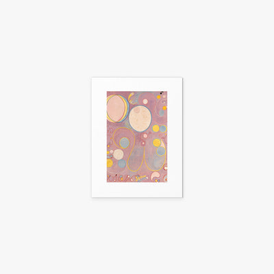 I Dieci Più Grandi, n. 8, Età Adulta - Hilma af Klint, opera di Hilma af Klint (Astrattismo), stampa artistica su carta, 30x40cm