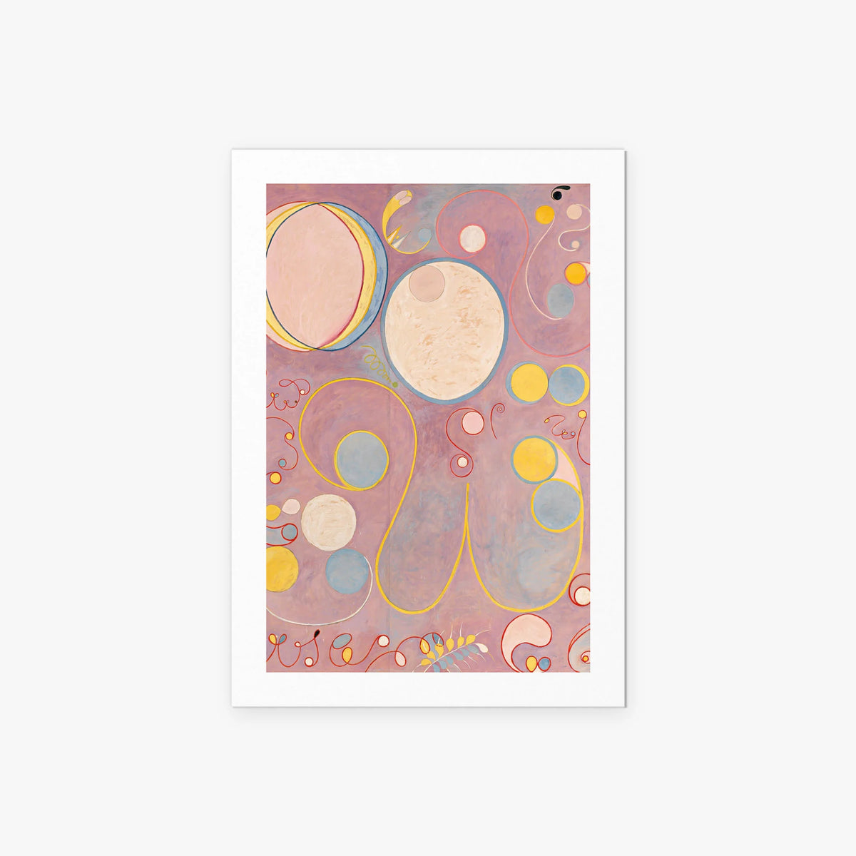 I Dieci Più Grandi, n. 8, Età Adulta - Hilma af Klint, opera di Hilma af Klint (Astrattismo), stampa artistica su carta, 60x85cm