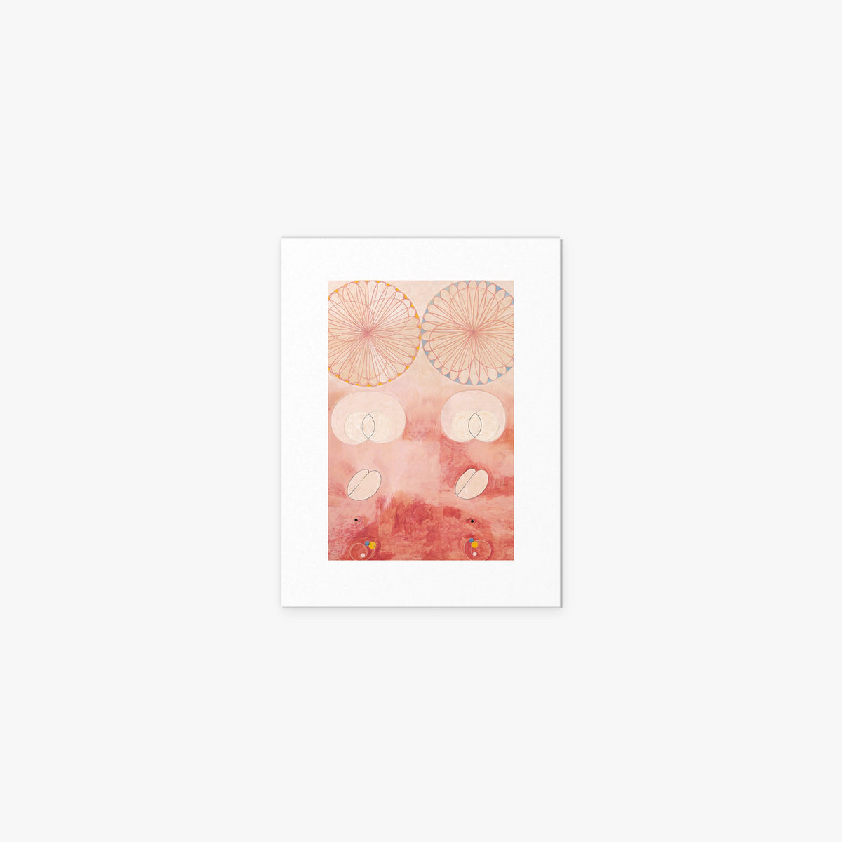 I Dieci Più Grandi, n. 9, Vecchiaia - Hilma af Klint, opera di Hilma af Klint (Astrattismo), stampa artistica su carta, 30x40cm