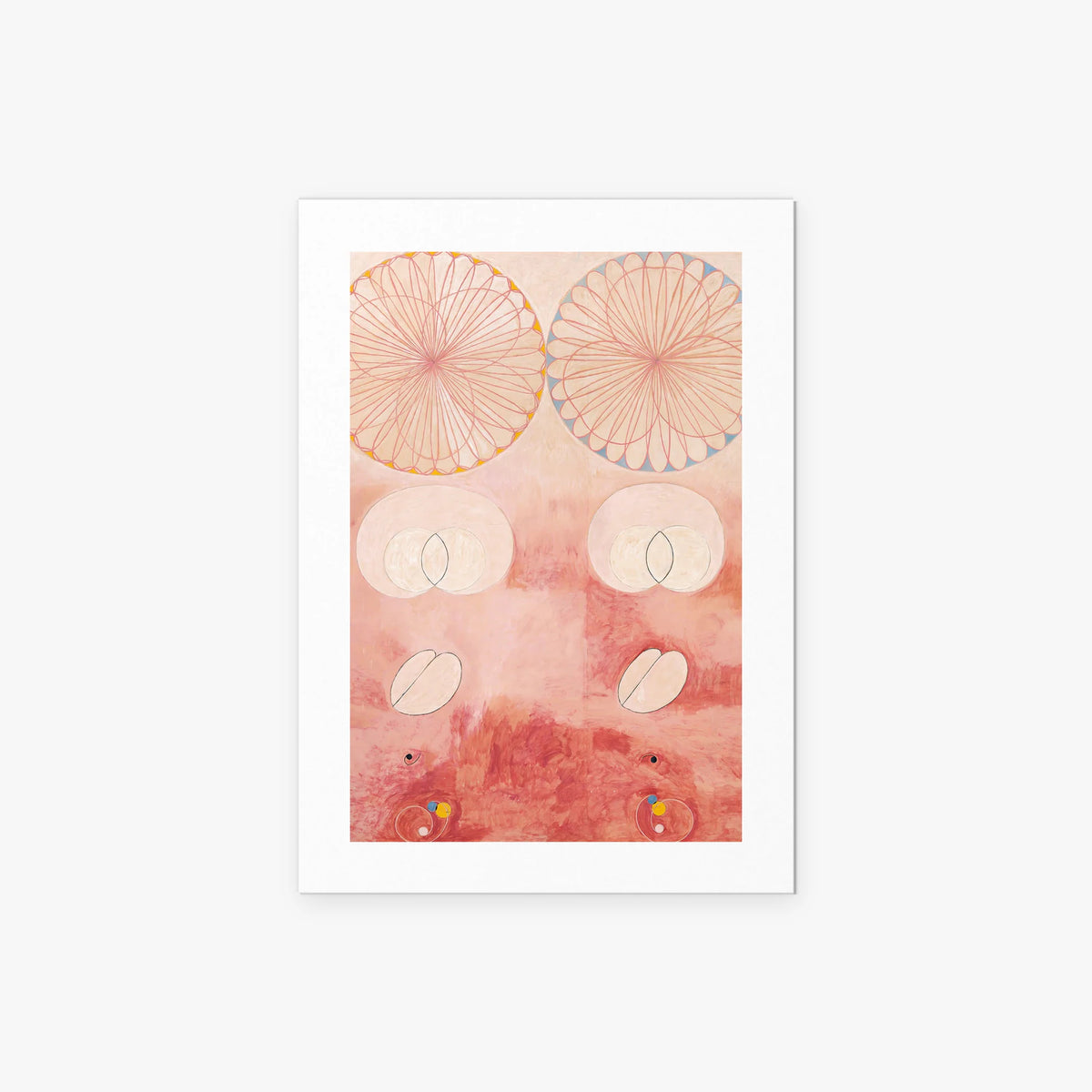 I Dieci Più Grandi, n. 9, Vecchiaia - Hilma af Klint, opera di Hilma af Klint (Astrattismo), stampa artistica su carta, 50x70cm