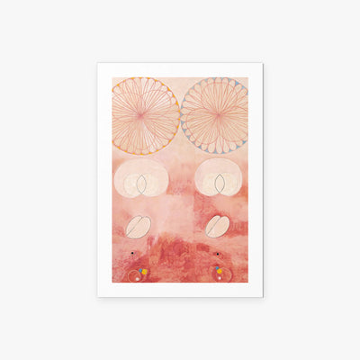 I Dieci Più Grandi, n. 9, Vecchiaia - Hilma af Klint, opera di Hilma af Klint (Astrattismo), stampa artistica su carta, 60x85cm