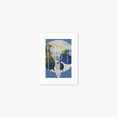 I Grandi Dipinti di Figure, n. 5 - Hilma af Klint, opera di Hilma af Klint (Astrattismo), stampa artistica su carta, 30x40cm