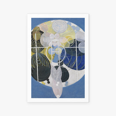 I Grandi Dipinti di Figure, n. 5 - Hilma af Klint, opera di Hilma af Klint (Astrattismo), stampa artistica su carta, 80x115cm