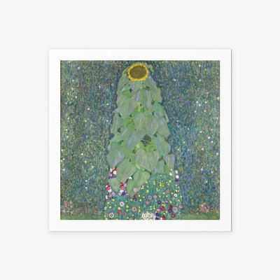 Il Girasole - Gustav Klimt, opera di Gustav Klimt (Secessione Viennese), stampa artistica su carta, 60x60cm